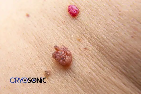 Image of a cherry angioma removal Rugby Rugby